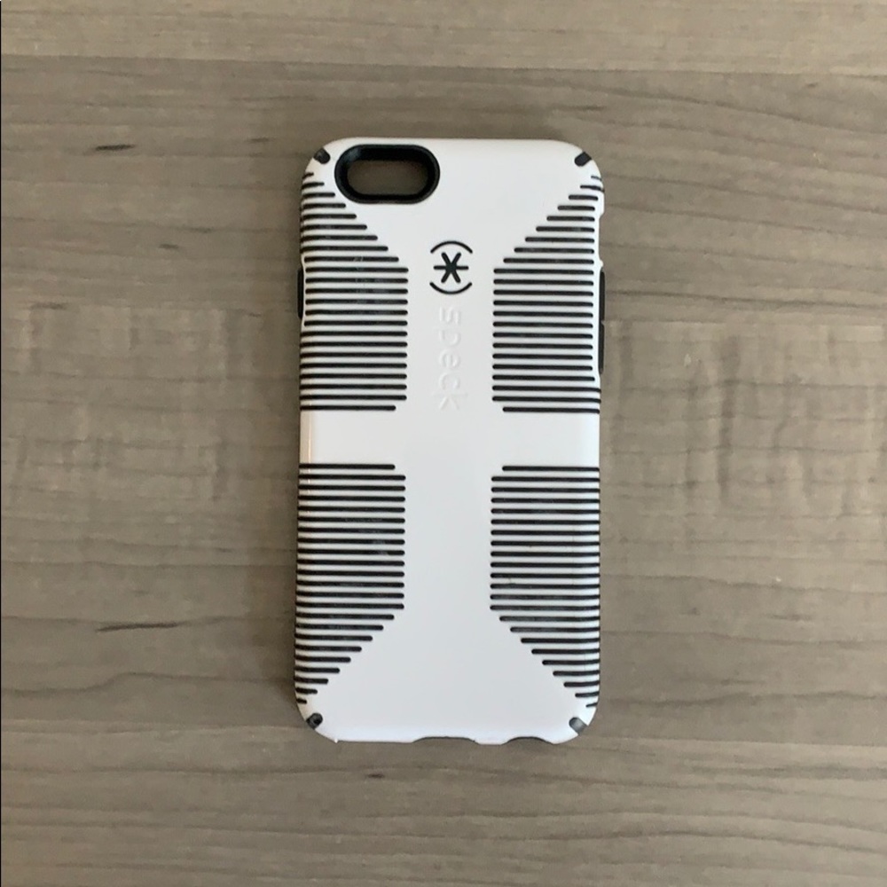 Black and white iPhone case